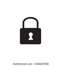 Padlock Icon Vector Illustration - Vector