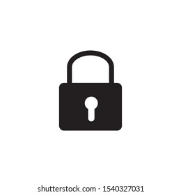 Padlock Icon Vector Illustration - Vector