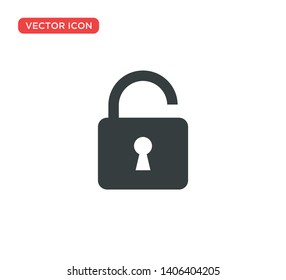 Padlock Icon Vector Illustration Design