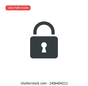 Padlock Icon Vector Illustration Design