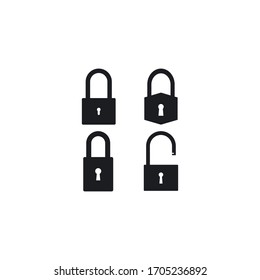 Padlock icon vector illustration design
