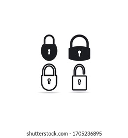 Icono de Padlock diseño vectorial