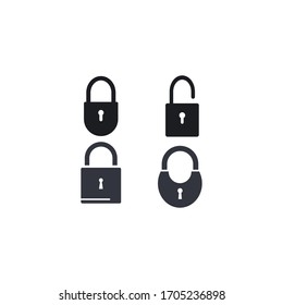 Padlock icon vector illustration design