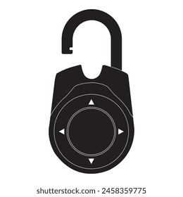 Padlock icon vector illustration design