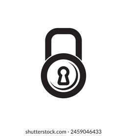 Padlock icon vector illustration design