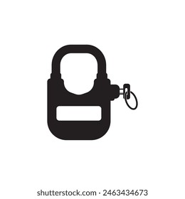 Padlock icon vector illustration design