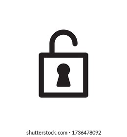 Padlock Icon Vector Illustration Style Padlock Icon Vector Illustration Style