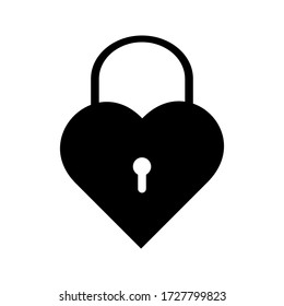 Padlock icon vector ,safety icon illustration.EPS 10