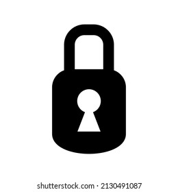 Icono Padlock Icono Vector Ilustración de diseño