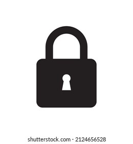 Padlock-Symbol, Vektorsymbol 