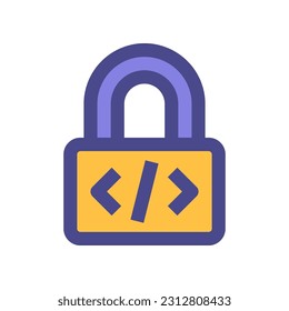 padlock icon for your website, mobile, presentation, and logo design.
