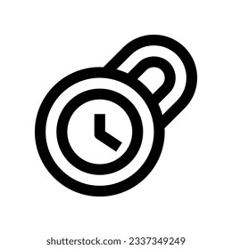 padlock icon for your website, mobile, presentation, and logo design.