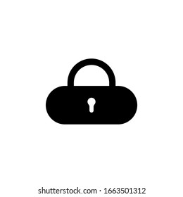 padlock icons are used for icons on smartphones, computer applications, websites and other applications - high quality