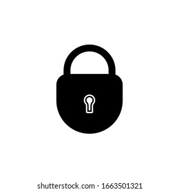 padlock icons are used for icons on smartphones, computer applications, websites and other applications - high quality