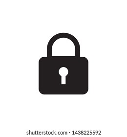 padlock lock icon vector illustration