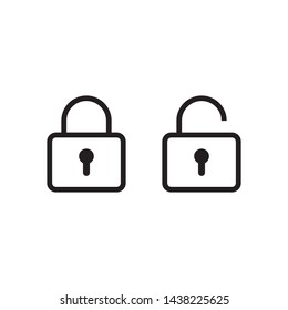 padlock lock icon vector illustration