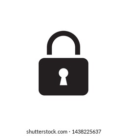padlock lock icon vector illustration