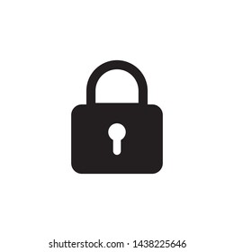 padlock lock icon vector illustration
