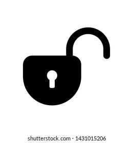 Padlock Lock Symbol Icon Vector Design Illustration