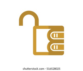  padlock locked safety protection image vector icon logo