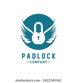 padlock logo vector icon illustration design. this logo suitable for hardware stores or construction companies, couple and Security services 