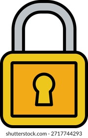 Nuevo Vector de diseño de iconos creativos de candado