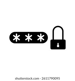 padlock and password icon security icon password protection PIN code