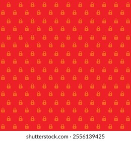 Padlock pattern . Padlock background . Padlocks wallpaper with red background