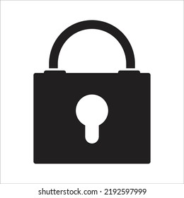 candado - privacidad - plantilla de diseño de vectores de iconos
