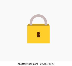 padlock privacy vector design isolated