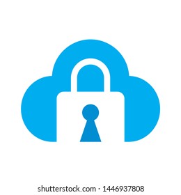 Padlock Safety Security System Business Company Vector Logo Design