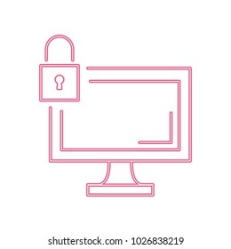 padlock screen symbol