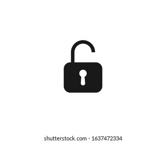 Padlock Secure Icon Design Vector