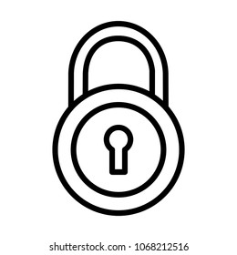 padlock security data internet protection symbol