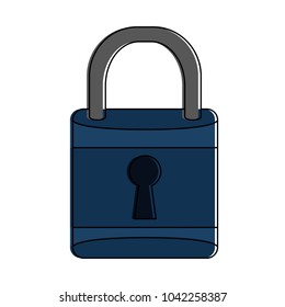 Padlock security device