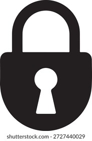 Ícone de segurança de cadeado representando o bloqueio de privacidade e a proteção de dados