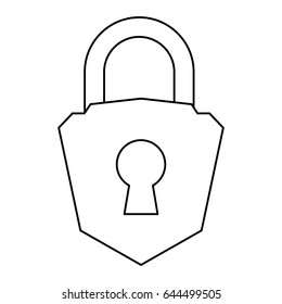 padlock security object