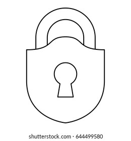 padlock security object