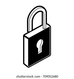 Padlock security system