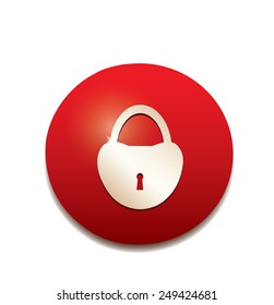Padlock sign