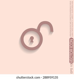 padlock symbol icon