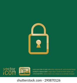 padlock symbol icon