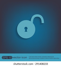 padlock symbol icon