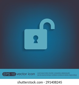 padlock symbol icon