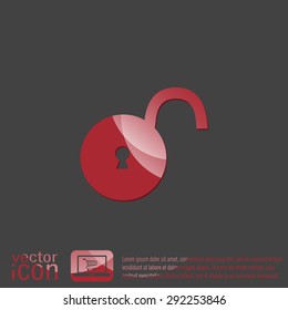 padlock symbol icon