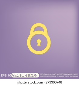 padlock symbol icon
