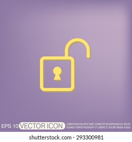 padlock symbol icon