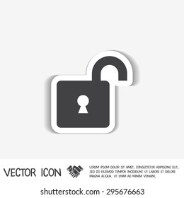 padlock symbol icon
