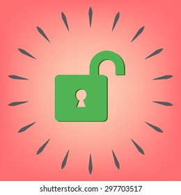 padlock symbol icon