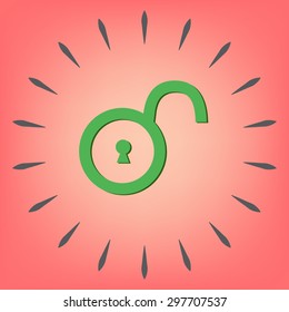 padlock symbol icon